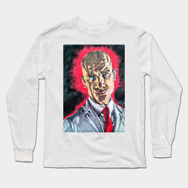 Preacher - "Dickhead" Herr Star portrait (original) Long Sleeve T-Shirt by StagArtStudios